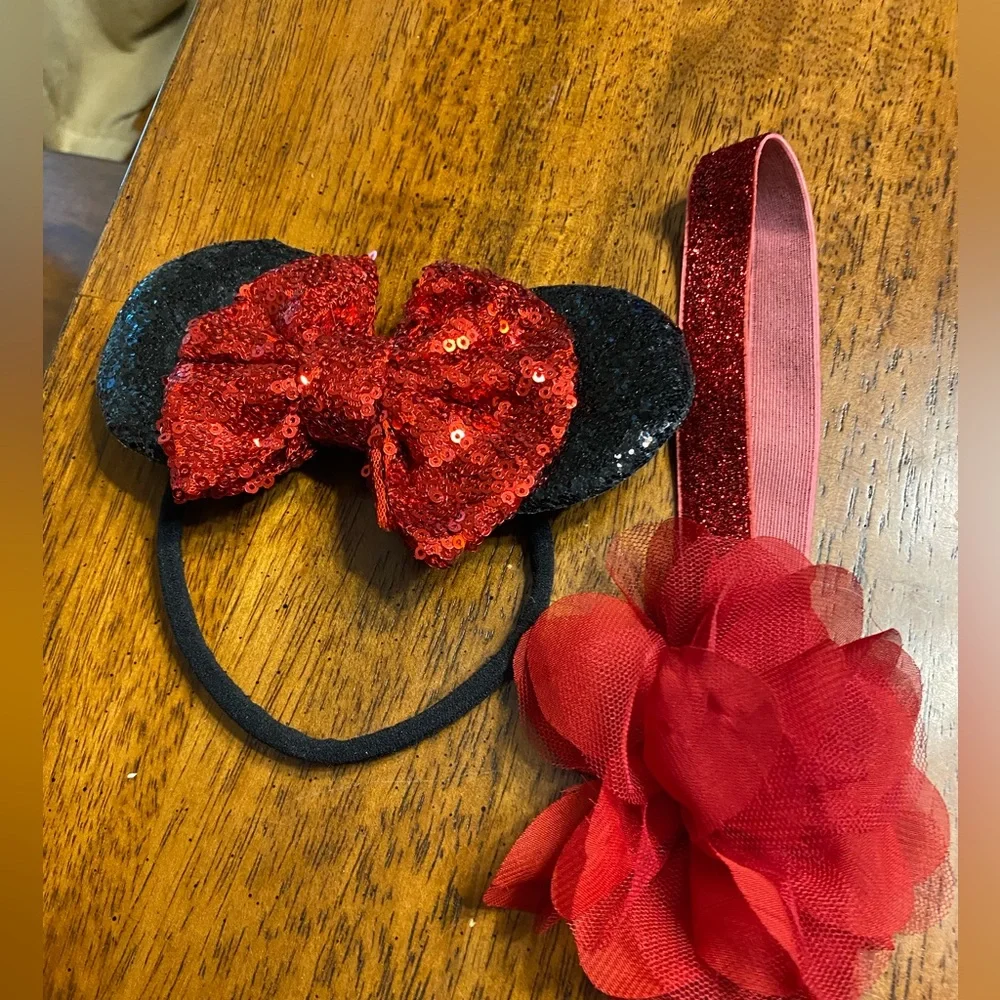 Minnie mouse headband for babies